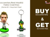 Soccerstarz Real Madrid Fabio Coentrao - Home Kit + Keychain Free-min-min