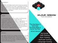 Valour And Wisdom Brochure